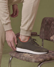Load image into Gallery viewer, The Berlin Green Suede Leather Men Sneaker