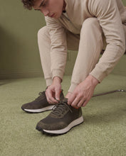 Load image into Gallery viewer, The Berlin Green Suede Leather Men Sneaker