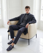 Load image into Gallery viewer, The Blackwell Navy Patent Bit Loafer Men Shoe