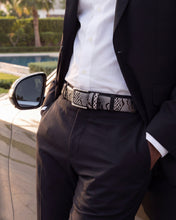 Load image into Gallery viewer, The Milano Black/White Shoe Bit Loafer Men  shoe