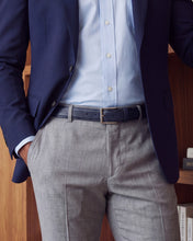 Load image into Gallery viewer, The Everest Navy Leather Cap Toe Dress Loafer Men Shoe