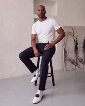 Load image into Gallery viewer, The Pombe White Patent Leather Dress Slip-on Loafer Men Shoe