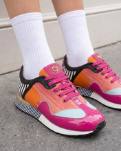 Load image into Gallery viewer, Santa Amaro Multi Color Fuchsia Women Sneaker