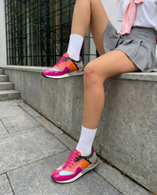 Load image into Gallery viewer, Santa Amaro Multi Color Fuchsia Women Sneaker