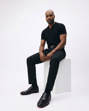 Load image into Gallery viewer, The Aurelio Black Python &amp; Baby Buffalo Leather Penny Loafer