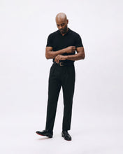 Load image into Gallery viewer, The Aurelio Black Python &amp; Baby Buffalo Leather Penny Loafer