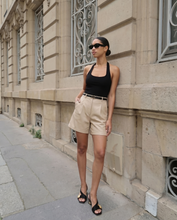 Load image into Gallery viewer, The Iconic Black Leather Women Sandal
