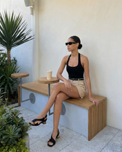 Load image into Gallery viewer, The Iconic Black Leather Women Sandal