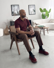Load image into Gallery viewer, The Hudson Burgundy Suede Men Sneaker