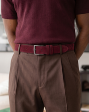 Load image into Gallery viewer, The Hudson Burgundy Suede Men Sneaker