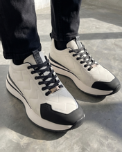 Load image into Gallery viewer, The Veneto White Leather Men Sneaker