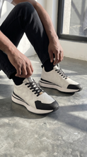 Load image into Gallery viewer, The Veneto White Leather Men Sneaker