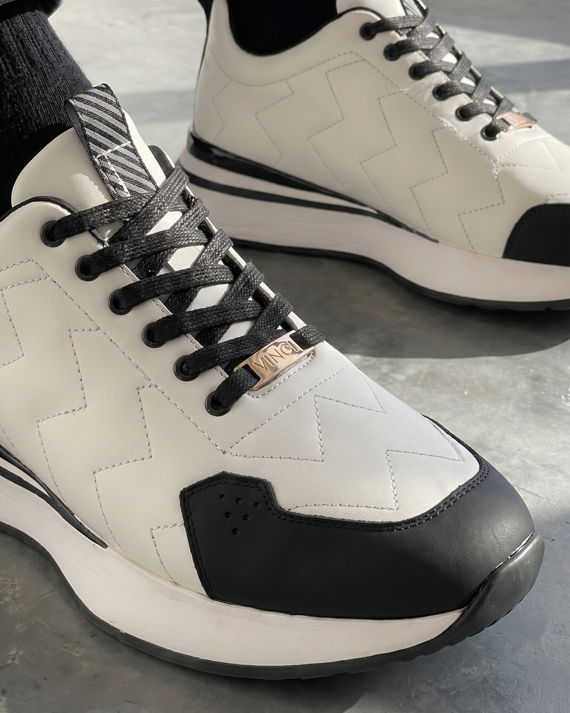 The Veneto White Leather Men Sneaker