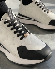 Load image into Gallery viewer, The Veneto White Leather Men Sneaker
