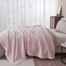 Load image into Gallery viewer, 100% Cotton Waffle Weave Blanket - Mikala Collection