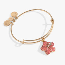 Load image into Gallery viewer, Hibiscus Charm Bangle