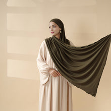 Load image into Gallery viewer, Perfect Hijab for Eid: Premium Modal Jersey Long Scarf – Soft, Breathable &amp; Elegant in 8 Colors Shawl (MH105)
