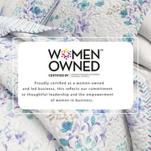 Load image into Gallery viewer, April Morning Floral Quilt Set