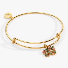 Load image into Gallery viewer, 'Holly Jolly' Charm Bangle