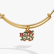 Load image into Gallery viewer, 'Holly Jolly' Charm Bangle