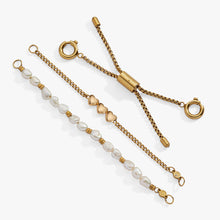 Load image into Gallery viewer, 'Home Is Where The Heart Is' Pearl Stranded™ Bracelet Set