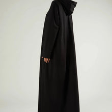 Load image into Gallery viewer, French Terry Hoodie Abaya With Pockets  (MA340)
