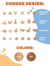 Load image into Gallery viewer, Animal hooks for wall