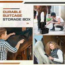Load image into Gallery viewer, Large 8-piece Horse Grooming Box Kit