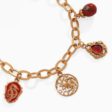 Load image into Gallery viewer, House of the Dragon™ Toggle Multi-Charm Bracelet