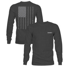 Load image into Gallery viewer, HOOey Liberty Roper ( Charcoal ) - Mens Long Sleeve T-Shirt