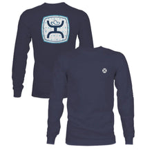 Load image into Gallery viewer, HOOey Zenith ( Heathered Navy ) - Mens Long Sleeve T-Shirt