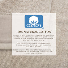 Load image into Gallery viewer, Cotton Linen-Like Border 6-Piece Towel Set - Priya Collection