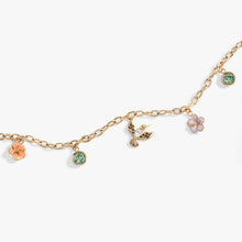 Load image into Gallery viewer, Hummingbird Multicharm Adjustable Anklet