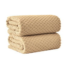 Load image into Gallery viewer, Cotton Diamond Waffle Weave Bath Towel Set - Grayson Collection