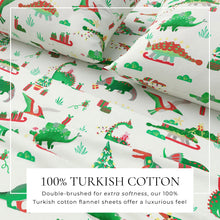 Load image into Gallery viewer, Turkish Cotton Christmas Flannel Sheet - Whittaker Collection