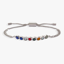 Load image into Gallery viewer, 'I Love You' Hidden Message Acrostic Bolo Bracelet