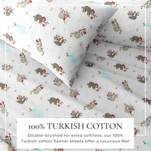Load image into Gallery viewer, Turkish Cotton Christmas Flannel Sheet - Whittaker Collection