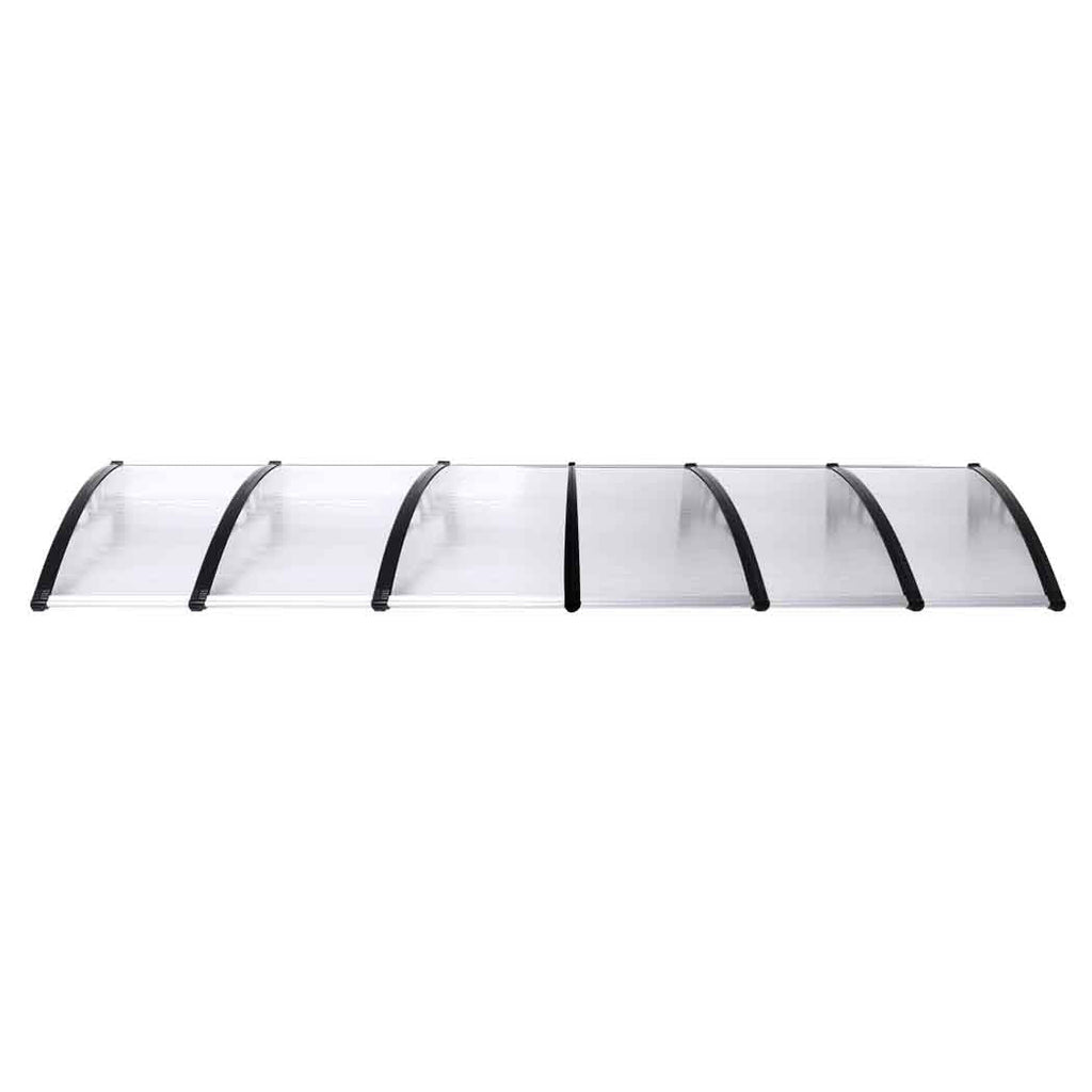 Mountview Window Door Awning Outdoor 1M X 6M Transparent 1x6M
