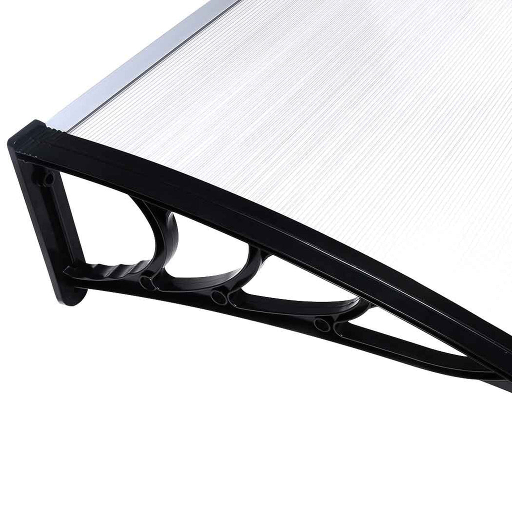 Mountview Window Door Awning Outdoor 1M X 6M Transparent 1x6M
