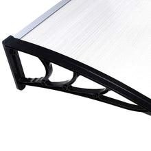 Load image into Gallery viewer, Mountview Window Door Awning Outdoor 1M X 6M Transparent 1x6M