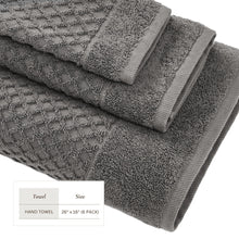 Load image into Gallery viewer, Cotton Diamond Waffle Weave Bath Towel Set - Grayson Collection