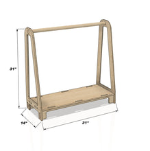 Load image into Gallery viewer, TATI- Clothing Rack