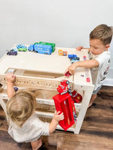 Load image into Gallery viewer, CADEN- Toy Car Ramp + Storage
