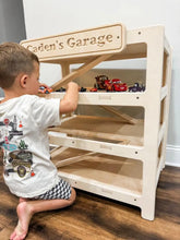 Load image into Gallery viewer, CADEN- Toy Car Ramp + Storage