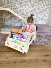 Load image into Gallery viewer, FELIX- Car Inspired Double Sided Bookshelf