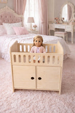 Load image into Gallery viewer, CLARA- Doll Crib with Storage