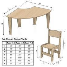 Load image into Gallery viewer, ASHTYN- U Shape Table with Set of 4 Chairs