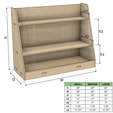 Load image into Gallery viewer, CARTER- Montessori Toy Shelf