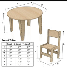 Load image into Gallery viewer, STELLA- Round Table with Set of 4 Chairs