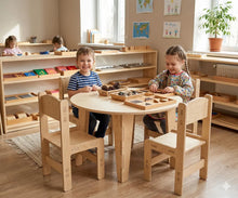 Load image into Gallery viewer, STELLA- Round Table with Set of 4 Chairs